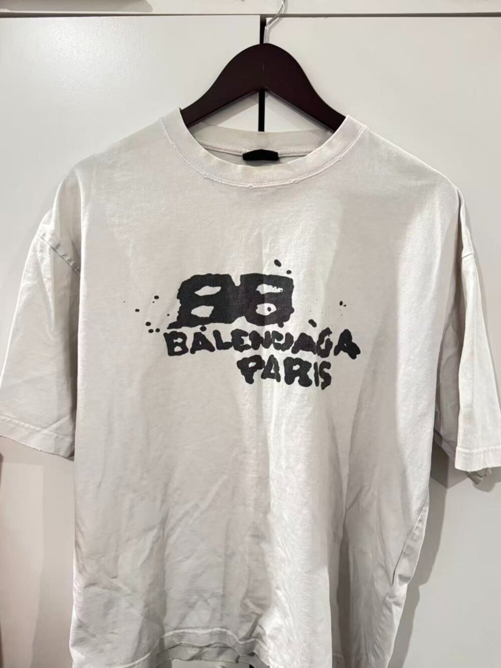 BALENCIAGA FADED TEE